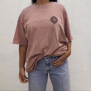 super distressed men’s tee